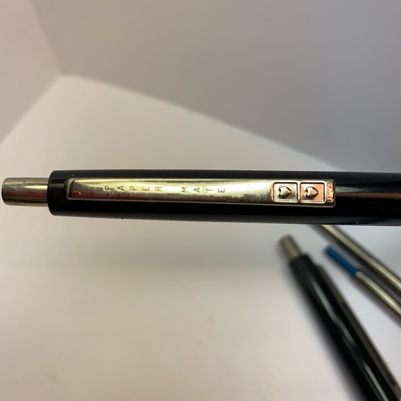 Vintage Paper Mate Double Heart Pens Ballpoint - Picture 2 of 8